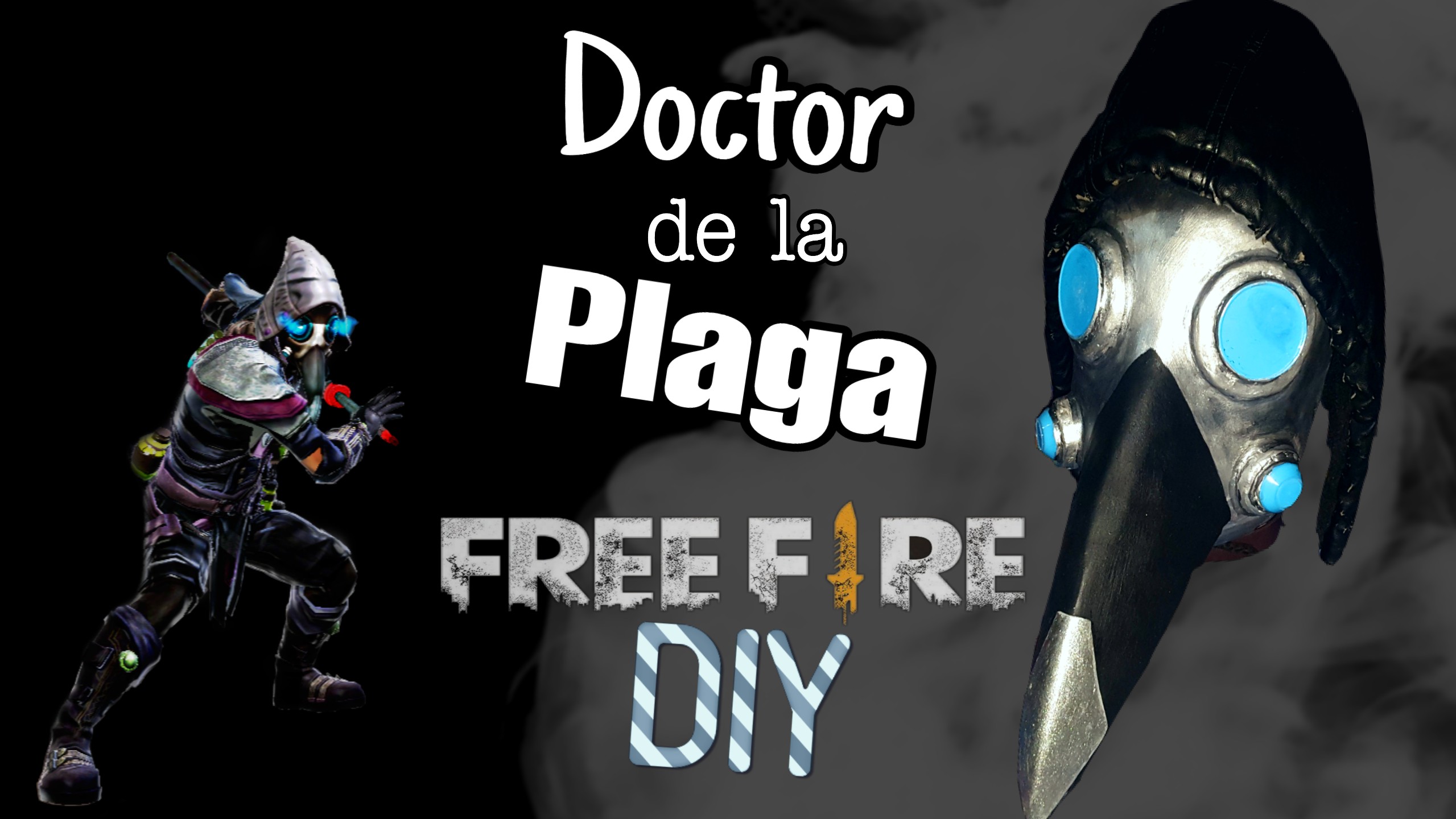 Doctor De La Plaga Máscara - Plantilla