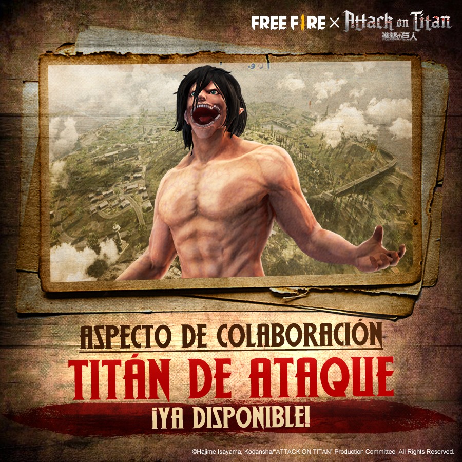 Conviértete en Titán en Free Fire